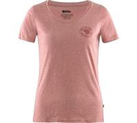 Fjüllrüven Damen 1960 Logo T-shirt W Unterhemd, Himbeer-rot Melange, S EU