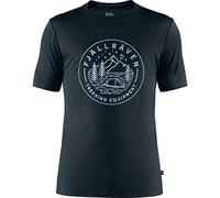 Fjüllrüven Herren Abisko Wool Tültplats Unterhemd, Dunkelblau, M EU