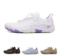 FJZFXKZL Erdungsschuhe mit Kupfer, geerdete Barfußschuhe, orthopädische Wanderschuhe for Damen und Herren(C,40 EU)