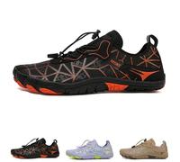 FJZFXKZL Erdungsschuhe mit Kupfer, geerdete Barfußschuhe, orthopädische Wanderschuhe for Damen und Herren(D,40 EU)