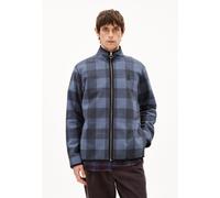 ARMEDANGELS FLAABO MICRO FLEECE JACKET Herren Bluosonjacke aus Bio Baumwolle nightshadow M