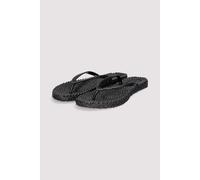 Ilse Jacobsen Flip Flop Cheerful01 Damen mit Glitter Dänisches Design Schwarz Gr. 40 EU