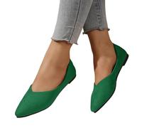 Flache Schuhe Für Damen Ballet Flats Bequeme Ballerinas Slip-On Trachtenschuhe Walkingschuhe Bequem Atmungsaktive Flat Damenschuhe Spitz Geschlossene Ballerina Tanzschuhe