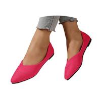 Flache Schuhe Für Damen Ballet Flats Bequeme Ballerinas Slip-On Trachtenschuhe Walkingschuhe Bequem Atmungsaktive Flat Damenschuhe Spitz Geschlossene Ballerina Tanzschuhe