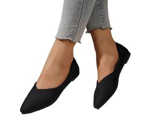 Flache Schuhe Für Damen Ballet Flats Bequeme Ballerinas Slip-On Trachtenschuhe Walkingschuhe Bequem Atmungsaktive Flat Damenschuhe Spitz Geschlossene Ballerina Tanzschuhe