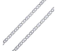 Flache unisex Kette aus Chirurgenstahl MARINE 5 mm variante 60cm