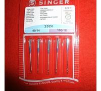 Singer Nähmaschinennadeln Jeans 2026 Stärke 100 5 Stück (1,41 € pro 1 Stk)