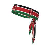 Flag of Kenya Sports Stirnband für Outdoor-Laufen, Bergsteigen und Radfahren Stirnschutz