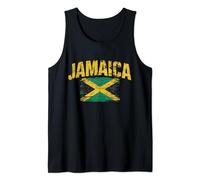Flagge Jamaika Coole Jamaika Flaggen Herren Damen Tank Top