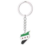 Flaggen Anhänger, Schlüsselanhänger, Länderflagge, Karte, Charm Schlüsselanhänger, Goldrand, Souvenir, Geschenk, Neuheit, nationaler Unisex Schmuck, nationaler Taschenanhänger, Zubehör, Geschenk