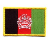 Flaggen Aufnäher Patch Afghanistan Fahne Flagge NEU