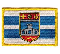 Flaggen Aufnäher Patch Kroatien - Osijek Baranja Fahne Flagge