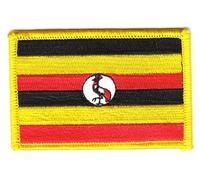 Flaggen Aufnäher Patch Uganda Fahne Flagge NEU