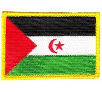 Flaggen Aufnäher Patch West Sahara Fahne Flagge