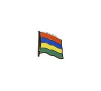 Flaggen-Pin/Anstecker Mauritius vergoldet