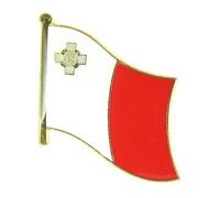 Flaggen Pin Fahne Malta Pins NEU Anstecknadel Flagge