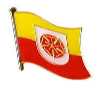 Flaggen Pin Lippe Rose Detmold Fahne Flagge Anstecknadel