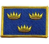 Aufnäher Patch Flagge Irland Munster - 8 x 6 cm