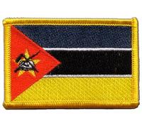 Flaggenfritze Aufnäher Patch Flagge Mosambik - 8 x 6 cm