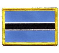 Flaggenfritze Flaggen Aufnäher Botswana Fahne Patch + gratis Aufkleber