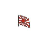 Flaggenfritze Flaggen-Pin/Anstecker Japan Kriegsflagge vergoldet