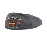 Flame Graphic Ivy Cap Schiebermütze , M M grau