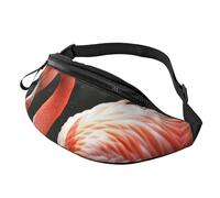 Flamingo-Gürteltasche für Herren und Damen, modisch, zum Laufen, wasserdicht, Crossbody-Tasche mit verstellbarem Riemen, Sport-Hüfttasche für Reisen
