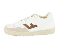 FLAMINGOS LIFE Damen Sneaker Retro 90s weiß-braun Monocolor