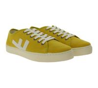 FLAMINGOS LIFE RANCHO MUSTARD IVORY nachhaltige-Sneaker Faire-Schuhe Freizeit-Sneaker 100% Vegan Made in Spain SS21RAMUSIV Orange/Gelb 37