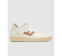 Flamingos' Life Retro 90er Damen und Herren Sneaker *100% Vegan White Apricot Vanilla 37