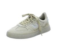 flamingoslife Burela Bold Tan Suede Tan Suede (Beige) - sportlicher Schnürschuh - Damenschuhe Top Trends, Beige für Damen, beige, Größe 40 EU