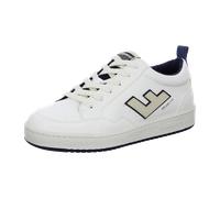 flamingoslife Sneaker Low Top für Herren, weiß, Größe 40 EU