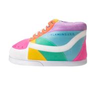 Flamingueo Sneaker Hausschuhe - Pantoffeln Unisex, Warme Hausschuhe Damen & Herren, Eine Größe 35-46EU, Plüsch, Rutschfest, Winter, Lustig