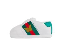 Flamingueo Sneakers - Hausschuhe für Damen, Hausschuhe für Herren, Winter, Unisex, Slippers für Damen, Herren, Einheitsgröße, weiß/grün, 35/46 EU Large