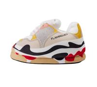 Flamingueo Unisex Za-8 Hausschuh, beige, 35/46 EU Weit