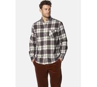 Flanellhemd BABISTA "Hemd SALOBENI", Herren, Gr. XL, weit, grau (hellgrau kariert), Obermaterial: 100% Baumwolle CO., Hemden (21933269-XL) hellgrau kariert