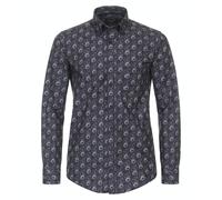 Flanellhemd Blau M