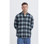 Flanellhemd BLEND "BHBuster", Herren, Gr. 3XL, US-Größen, salute, Flanell, 100% Baumwolle, kariert, Basic, Basic normal, ohne Ausschnitt, mit Knopf, Hemden, Lässiges kariertes Langarmhemd im Baumfälle