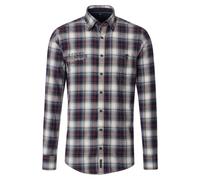 CASAMODA - Flanellhemd blau - Gr. - XL