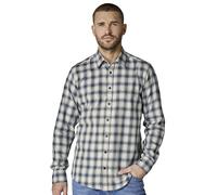 Flanellhemd CASAMODA "CASAMODA Flanellhemd kariert", Herren, Gr. M, Normalgrößen, beige, 100% Baumwolle, kariert, lässig geschnitten, Hemden (24073203-M) beige