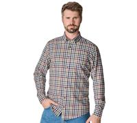 Flanellhemd CASAMODA "CASAMODA Flanellhemd kariert", Herren, Gr. XXL, Normalgrößen, rot (hellrot), 100% Baumwolle, kariert, lässig geschnitten, Hemden (95314564-XXL) hellrot