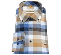 Flanellhemd - Casual Fit - Button Down Kragen - kariert - mehrfarbig Redmond
