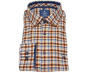 Flanellhemd - Comfort Fit - kariert - mehrfarbig Redmond