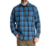 Flanellhemd Klim Cottonwood Midweight Blue Fusion/SchwarzXL Blue Fusion,Schwarz