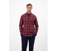 Flanellhemd LERROS "LERROS Karierter Klassiker - das Flanelhemd", Damen, Gr. XXL, Normalgrößen, maple rot, 100% Baumwolle, Hemden Flanellhemd (48067338-XXL)