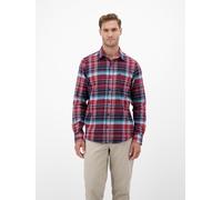LERROS Modisches Karohemd aus Flanell - Maple Red XXL