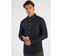 Flanellhemd LINDBERGH "Flanellhemd (Langarm) Relaxed Fit", Herren, Gr. S, Normalgrößen, schwarz (schwarz mix), Obermaterial: 100% Baumwolle, Hemden (75323008-S) schwarz mix