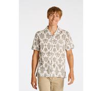 Flanellhemd LINDBERGH "Freizeithemd Loose Fit", Herren, Gr. XL, Normalgrößen, grün (dk dusty olive), Obermaterial: 53% Baumwolle, 47% Lyocell, Hemden (26365723-XL) dk dusty olive