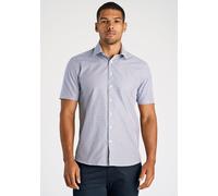 Flanellhemd LINDBERGH "Freizeithemd Modern Fit", Herren, Gr. L, Normalgrößen, blau 02, Obermaterial: 100% Baumwolle, Hemden (38272201-L) blau 02