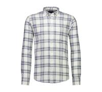 Flanellhemd LINDBERGH "Freizeithemd Regular Fit", Herren, Gr. L, Normalgrößen, blau, Obermaterial: 100% Baumwolle, Hemden (71601662-L) blau